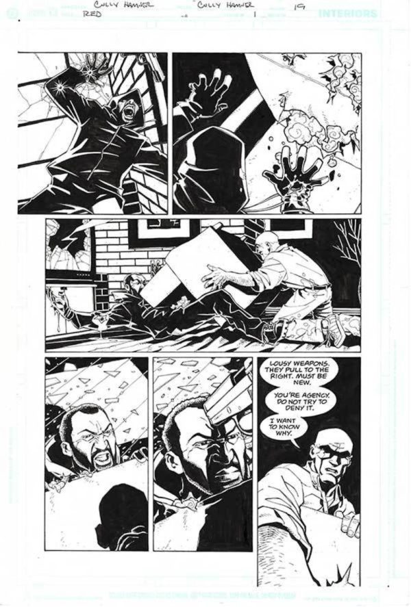 Red #1 Page 19 by Cully Hamner