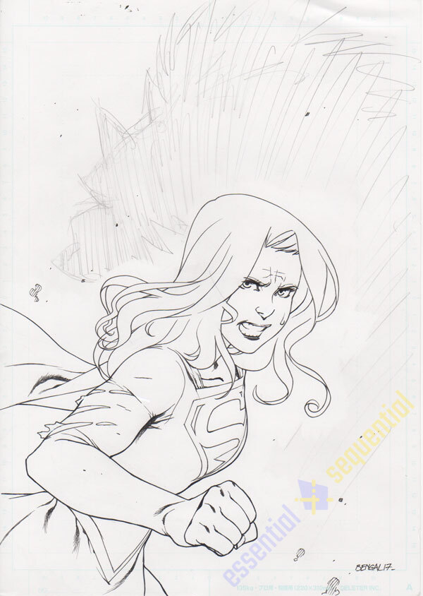 Supergirl #7 Cover by Bengal