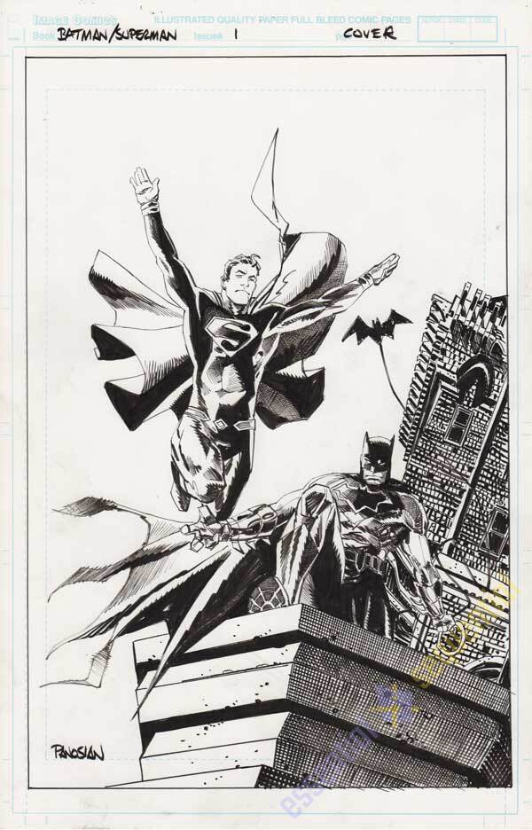 Batman/Superman #1 Cover by Dan Panosian