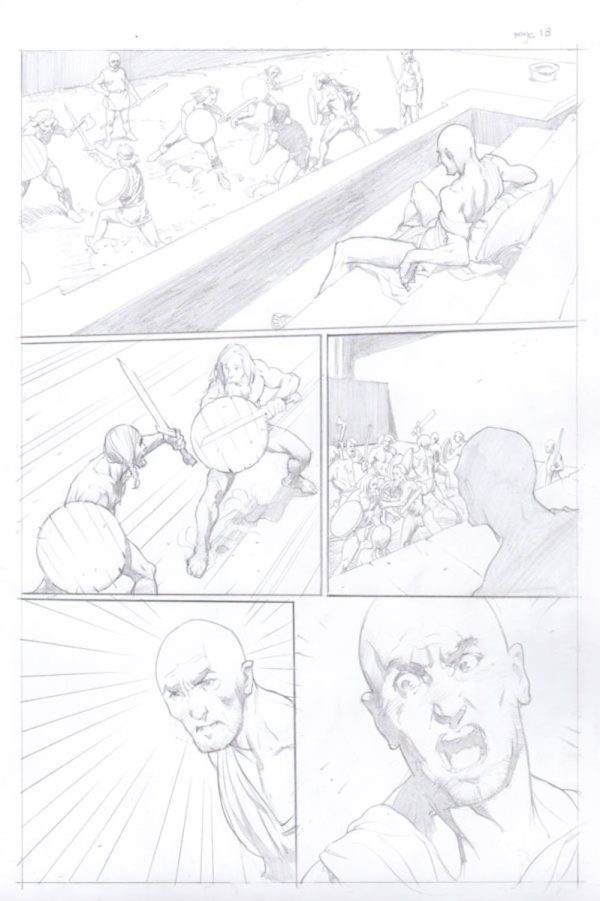 Conan #5 p.18 by Cary Nord