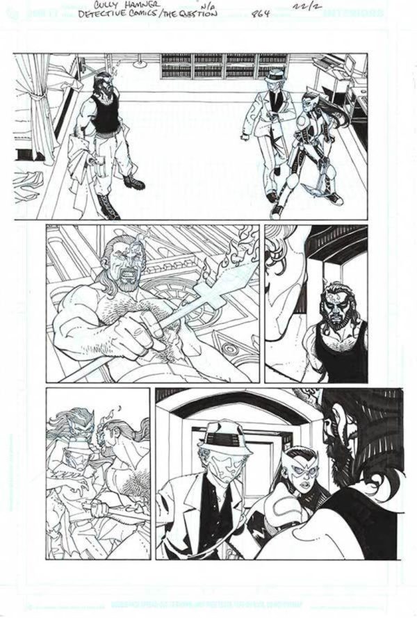 Detective Comics: The Question #864 Page 02 by Cully Hamner