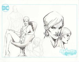 Harley Quinn Model Sheet by John Timms
