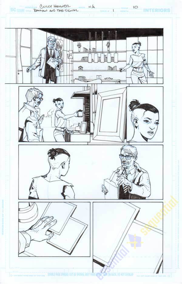 Batman and the Signal #1 p.10 by Cully Hamner