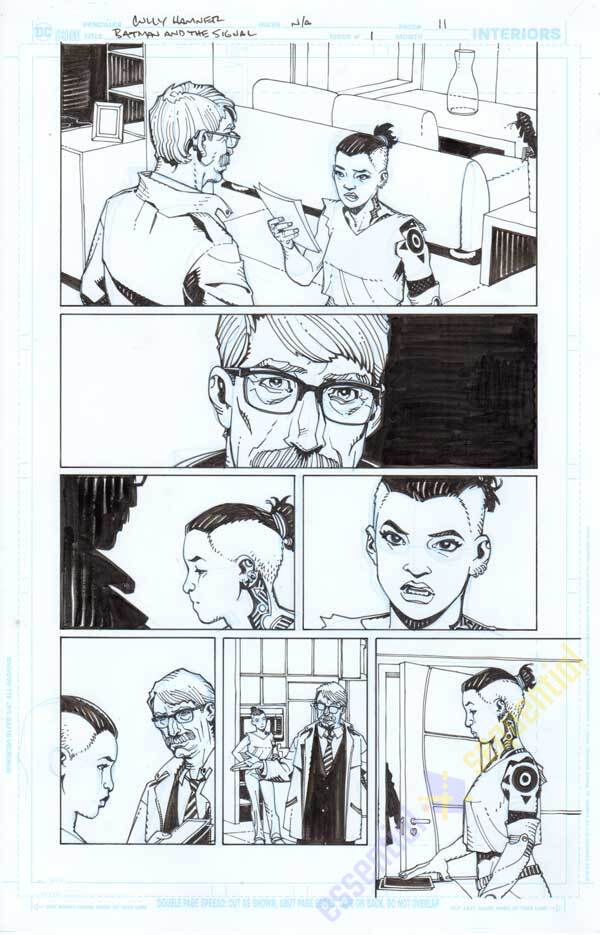Batman and the Signal #1 p.11 by Cully Hamner