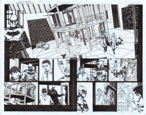 Batman and the Signal #1 p.16-17 by Cully Hamner