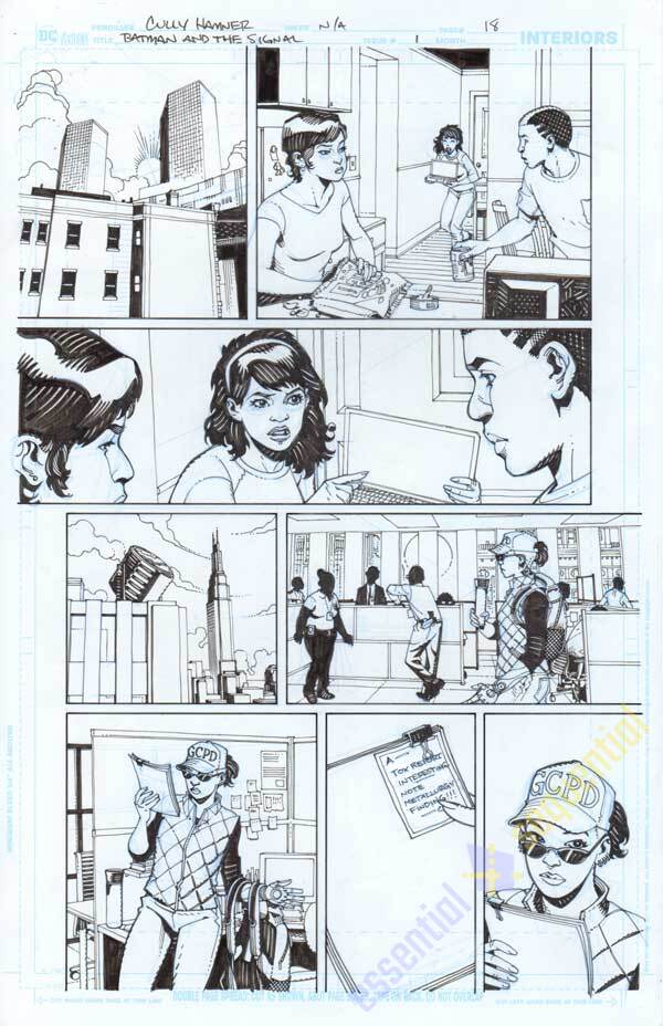 Batman & the Signal #1 p.18 by Cully Hamner