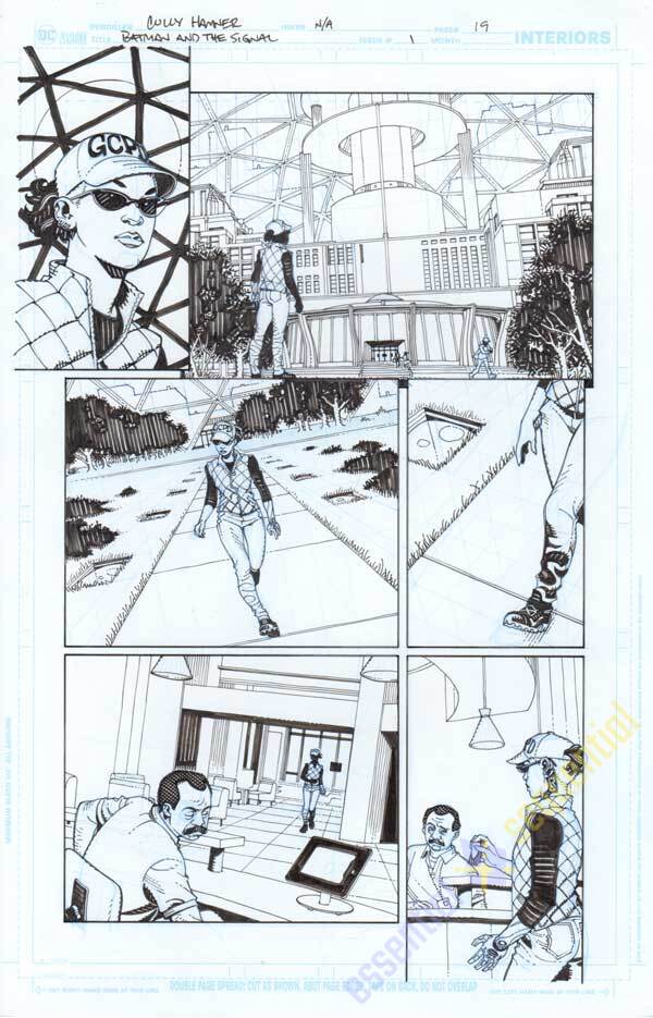 Batman and the Signal #1 p.19 by Cully Hamner