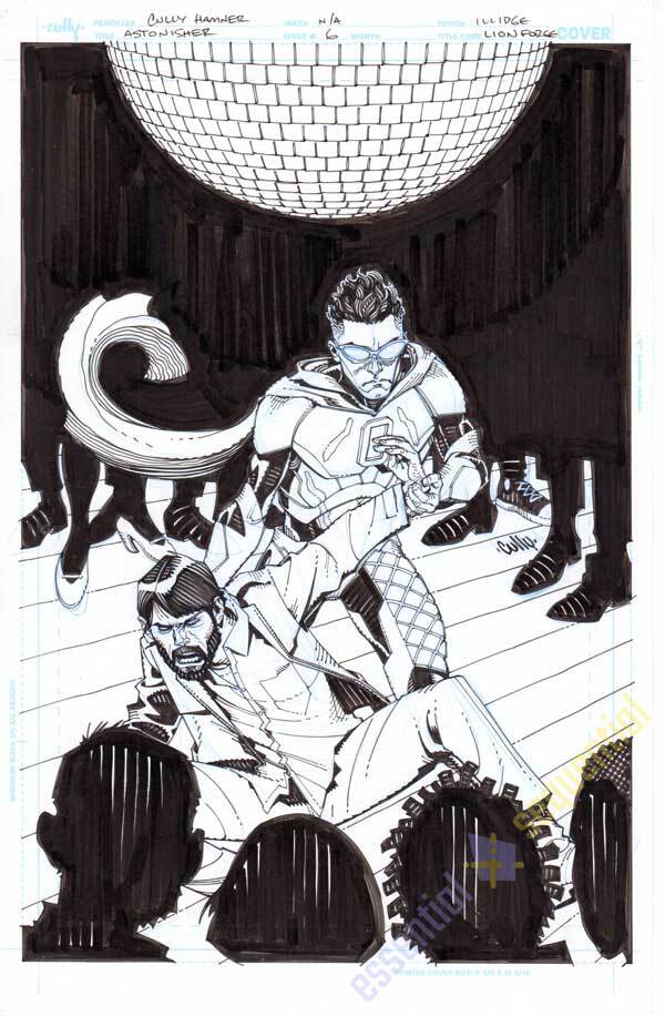 Astonisher #6 Cover by Cully Hamner