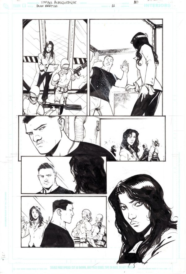 Blue Beetle #11 Page 10 by Rafael Albuquerque