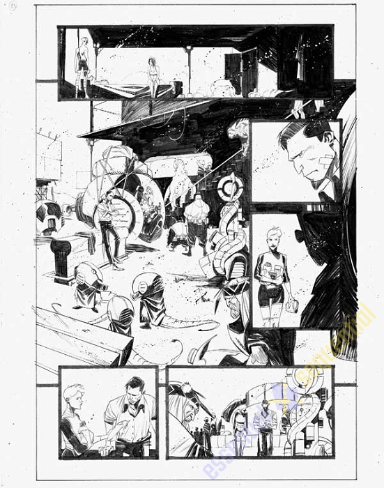 Black Science #4 p.18 by Matteo Scalera