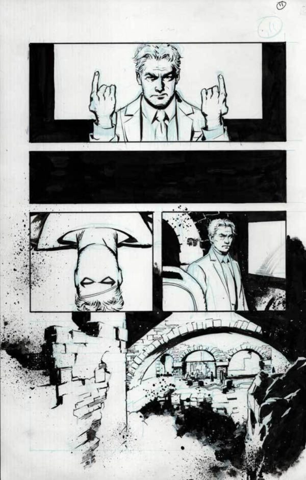 Deathstroke #10 p.11 by Cary Nord