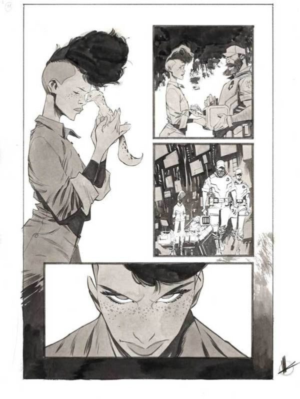 Space Bandits #2 p.11 by Matteo Scalera