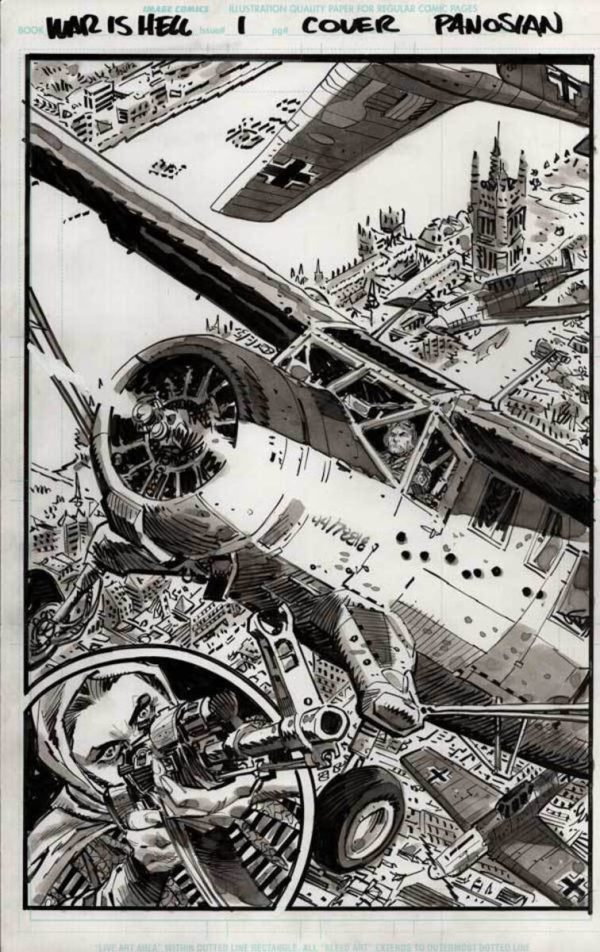 War Is Hell #1 Cover by Dan Panosian