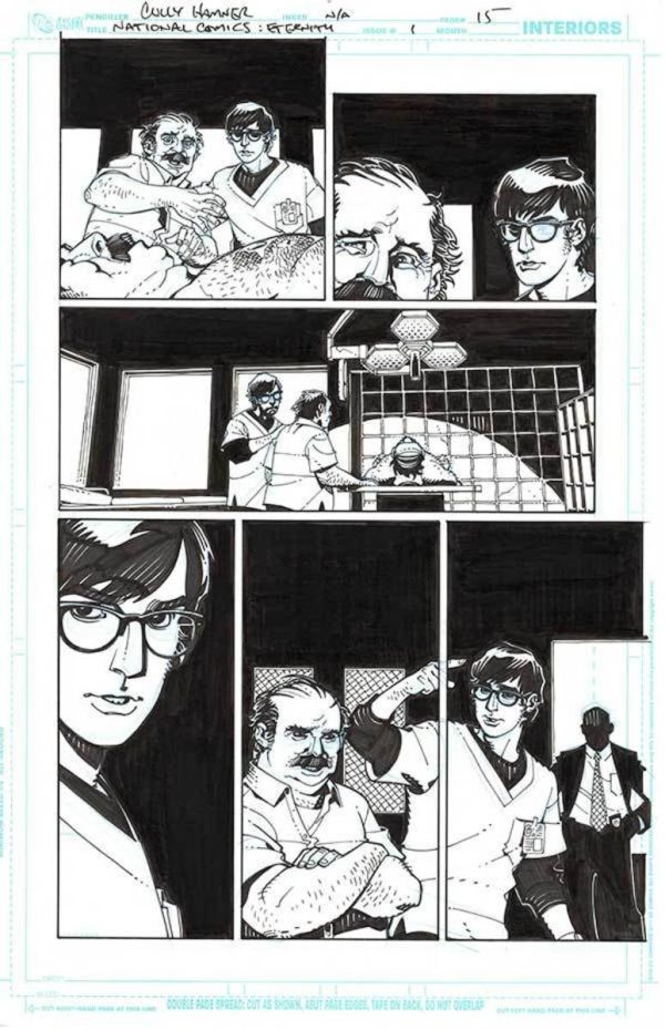 National Comics: Eternity #1 p.15 by Cully Hamner