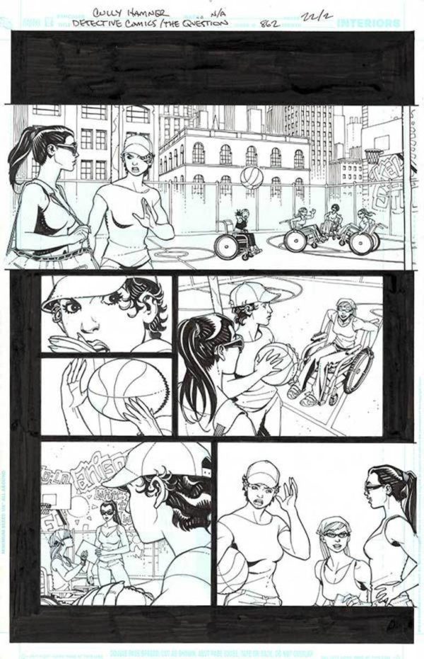 Detective Comics: The Question #862 Page 02 by Cully Hamner