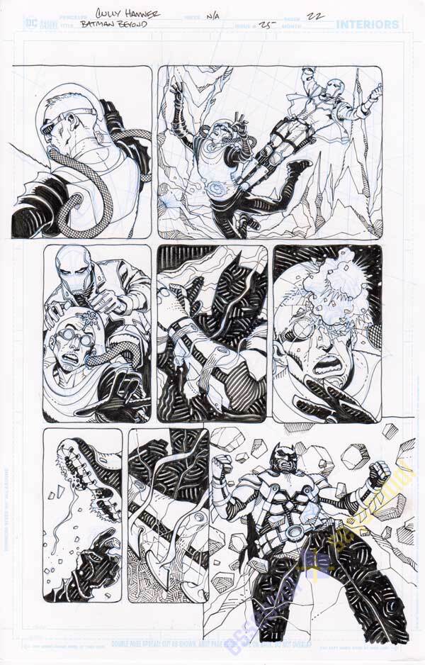 Batman Beyond #25 p.22 by Cully Hamner