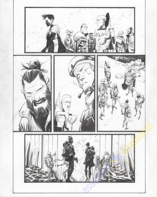 Black Science #39 p.13 by Matteo Scalera