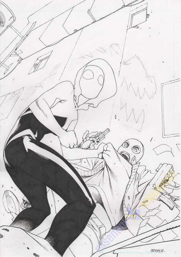 Ghost Spider #6 Cover by Bengal