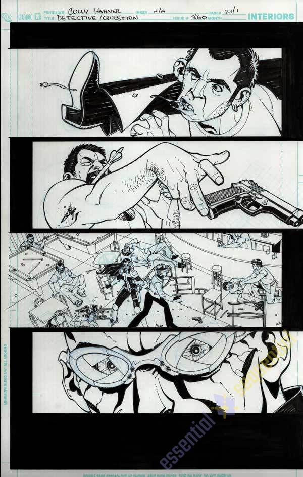 Detective Comics #860 p21 by Cully Hamner