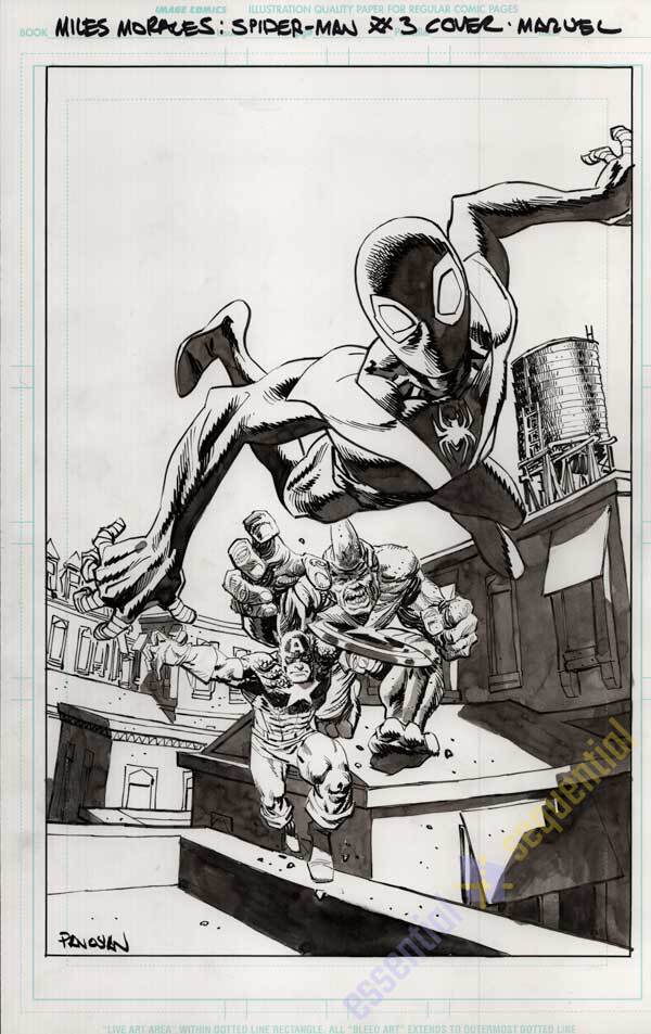 Miles Morales Spider-Man #3 Cover by Dan Panosian