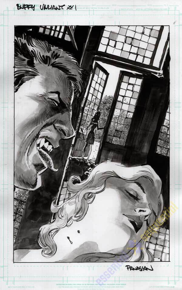 Buffy the Vampire Slayer #1 Secret Variant by Dan Panosian