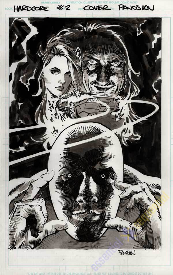 Hardcore #2 Cover by Dan Panosian