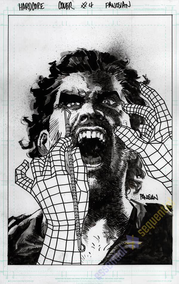 Hardcore #4 Cover by Dan Panosian