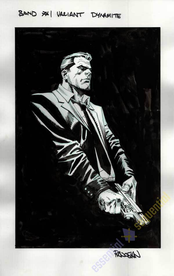 James Bond #1 Variant Cover by Dan Panosian