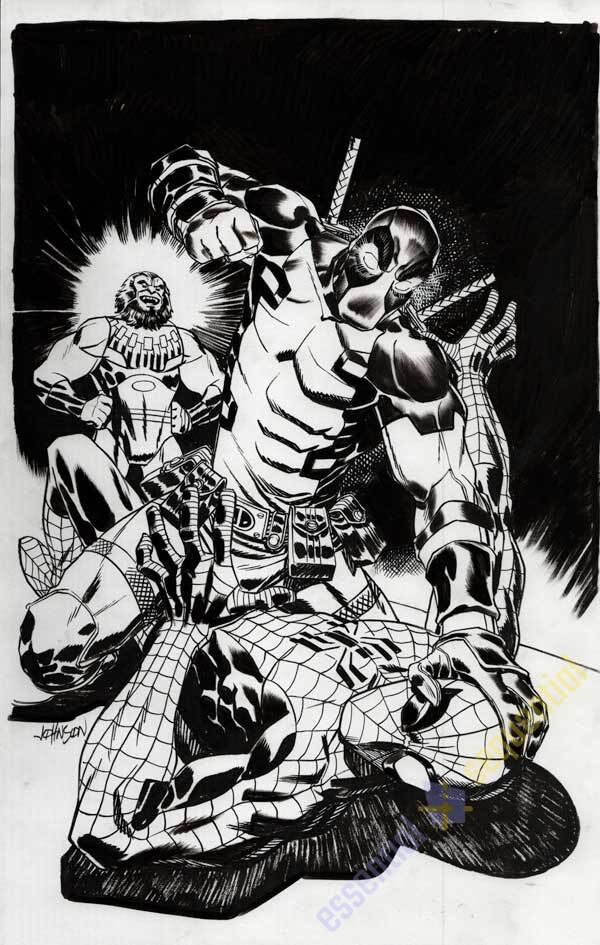 Spider-Man Deadpool #45 Cover by Dave Johnson