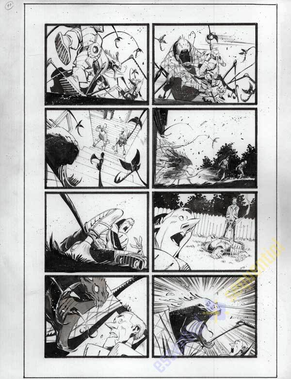 Black Science #40 p.17 by Matteo Scalera