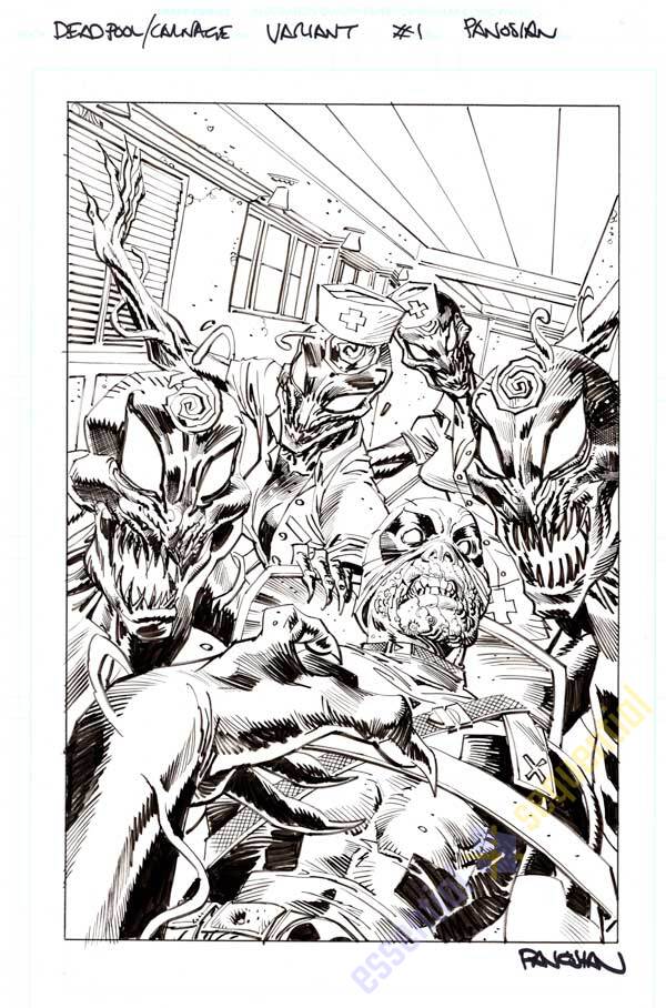 Deadpool-Carnage #1 Variant Cover by Dan Panosian