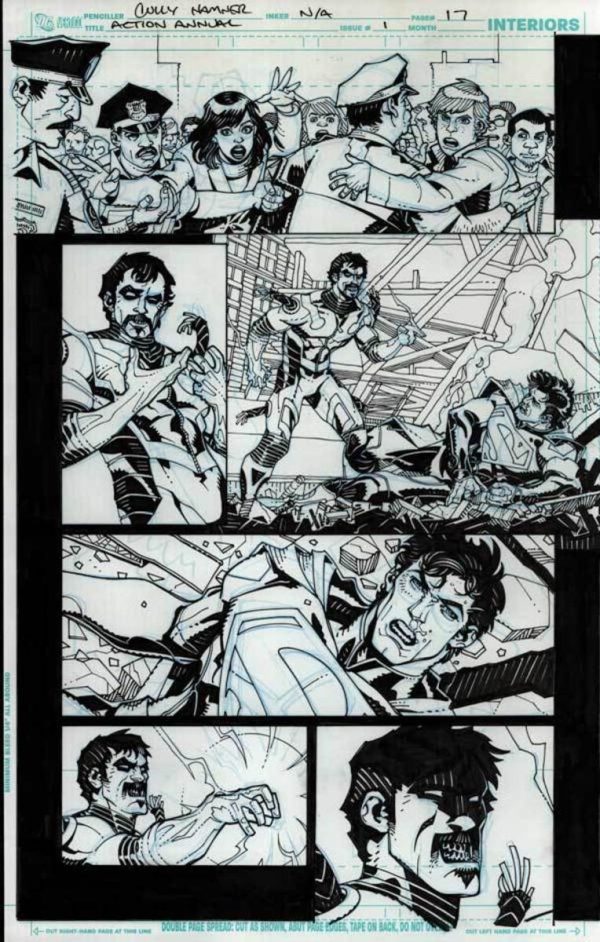 Action Comics #1 p.17 by Cully Hamner