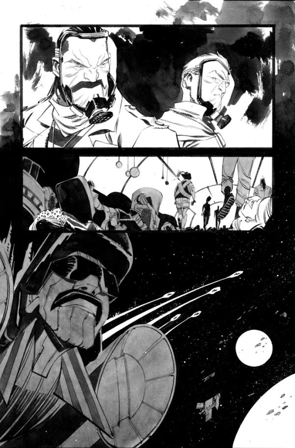 Space Bandits #1 p.06 by Matteo Scalera