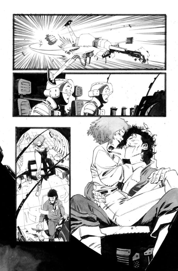 Space Bandits #1 p.18 by Matteo Scalera