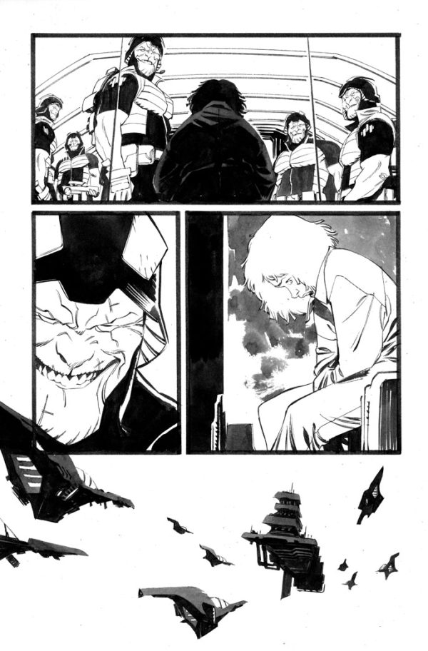 Space Bandits #1 p.22 by Matteo Scalera