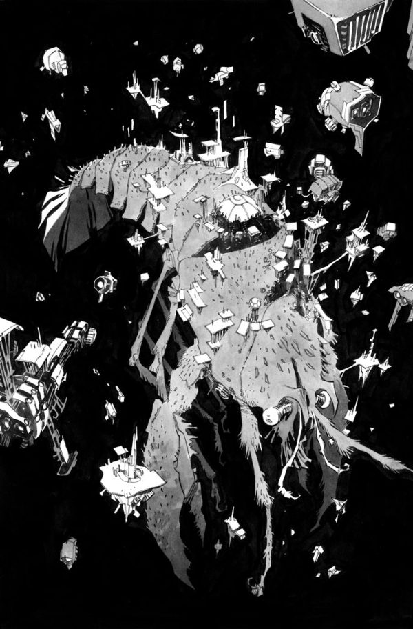 Space Bandits #1 p.23 by Matteo Scalera