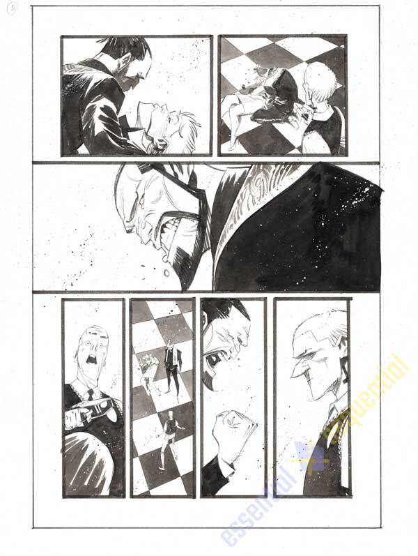 Black Science #42 Page 5 by Matteo Scalera