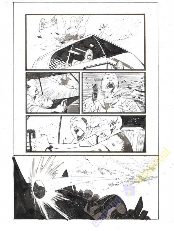 Black Science #42 Page 8 by Matteo Scalera