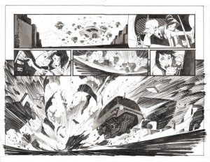 Black Science #42 Page 20-21 by Matteo Scalera