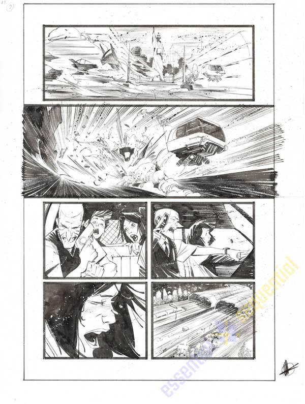 Black Science #43 Page 9 by Matteo Scalera