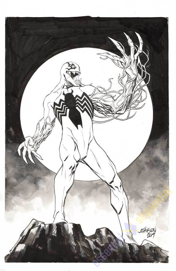 Venom #17 Variant Cover by Dave Johnson