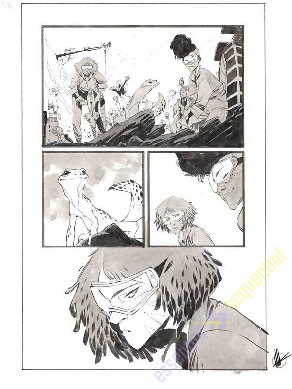 Space Bandits #2 p.05 by Matteo Scalera