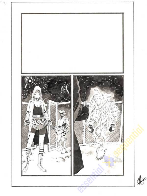 Space Bandits #2 p.06 by Matteo Scalera