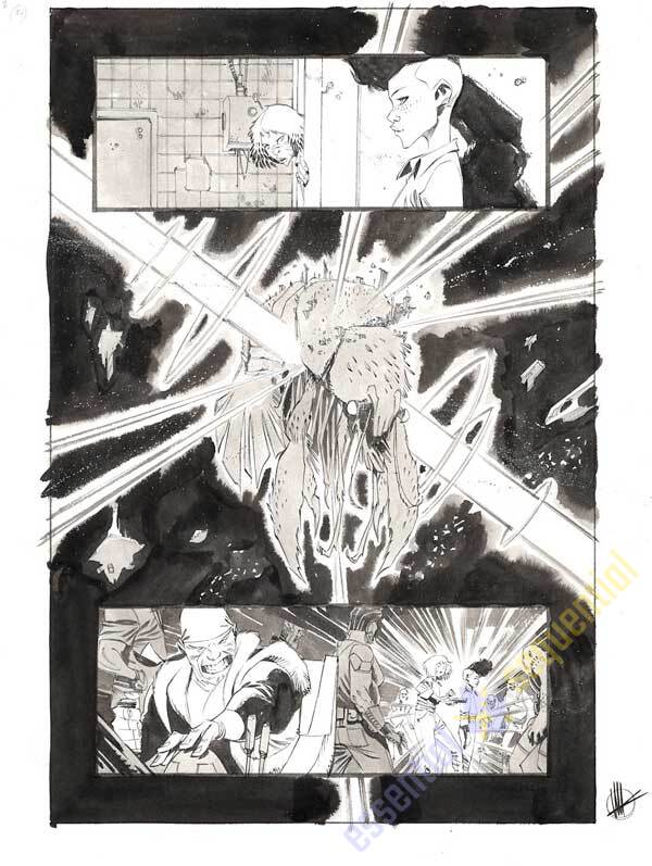 Space Bandits #2 p.17 by Matteo Scalera