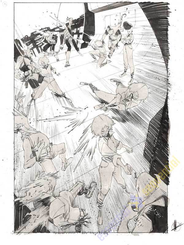 Space Bandits #2 p.18 by Matteo Scalera