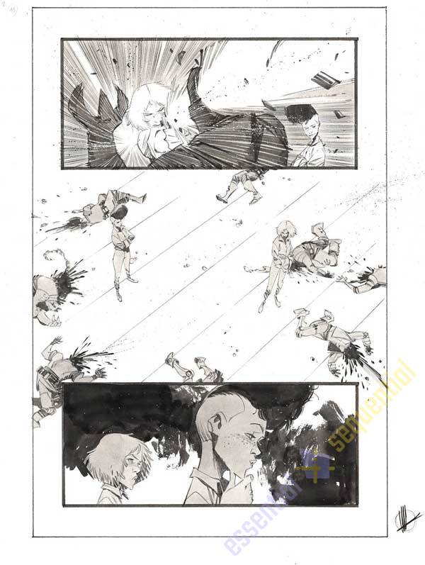 Space Bandits #2 p.19 by Matteo Scalera