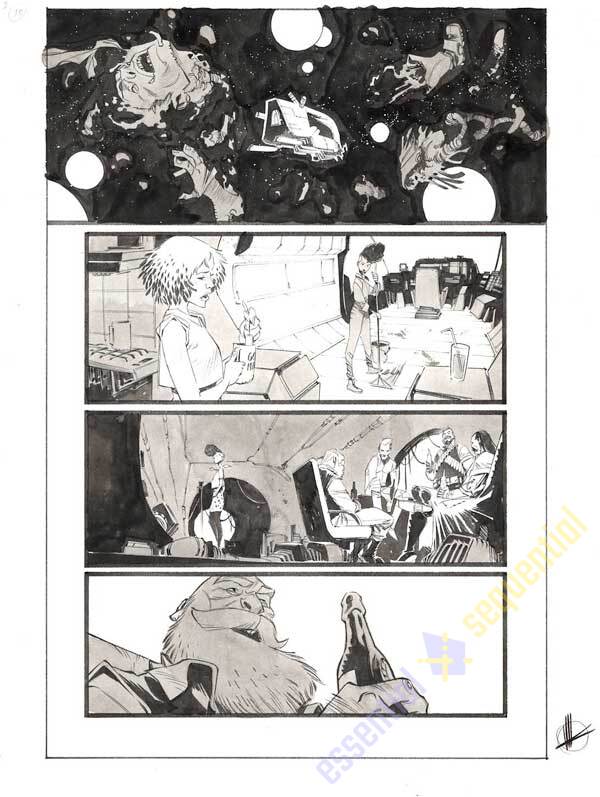 Space Bandits #2 p.20 by Matteo Scalera