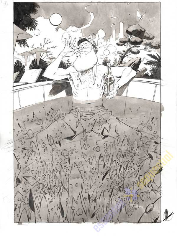 Space Bandits #3 p.01 by Matteo Scalera