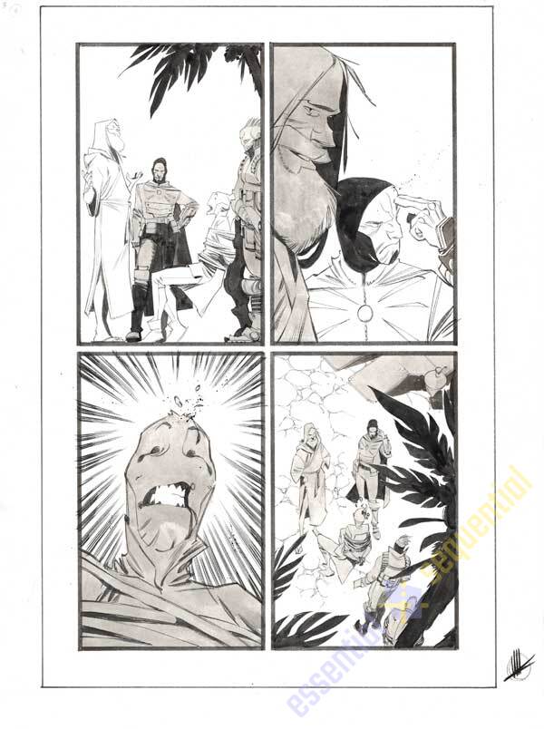 Space Bandits #3 p.04 by Matteo Scalera