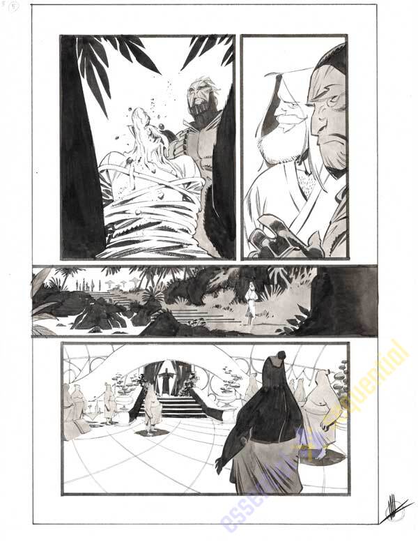 Space Bandits #3 p.05 by Matteo Scalera